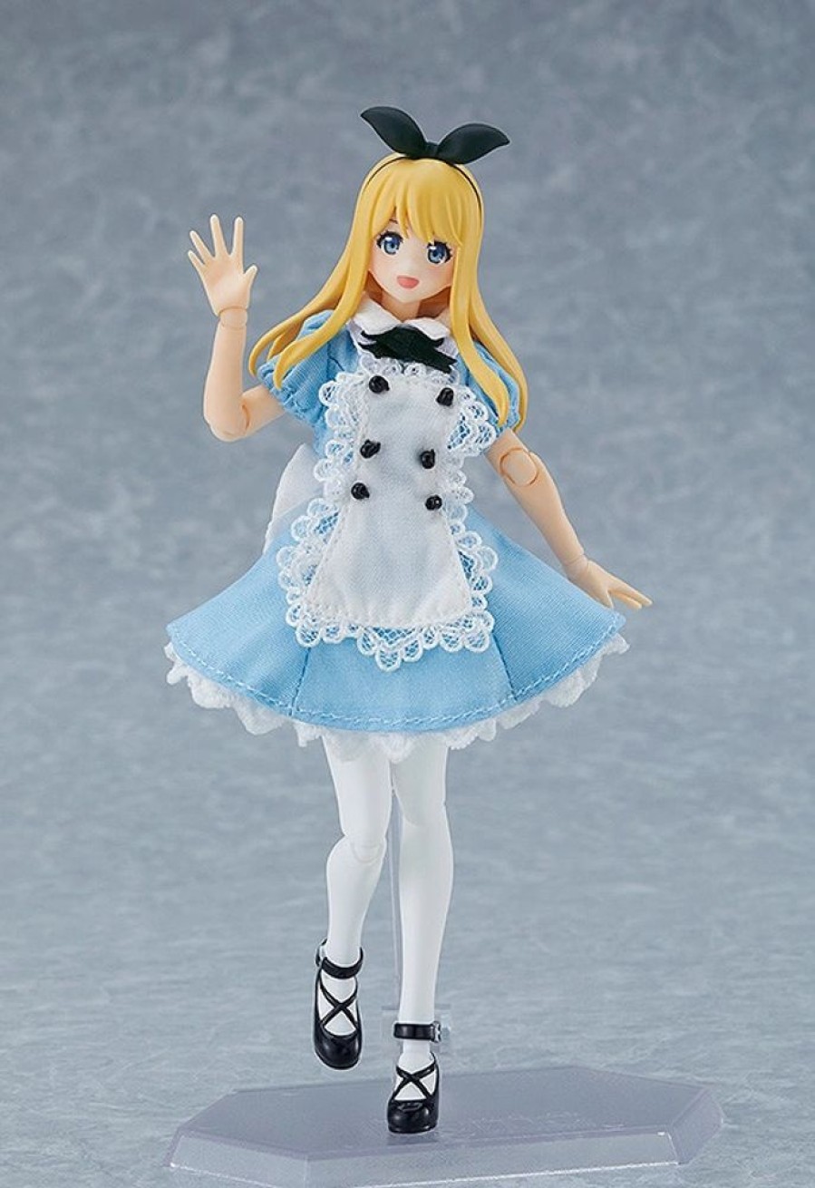 Figma Series Max Factory | Figma Female Body (Alice) With Dress + Apron Outfit - Nendoworld