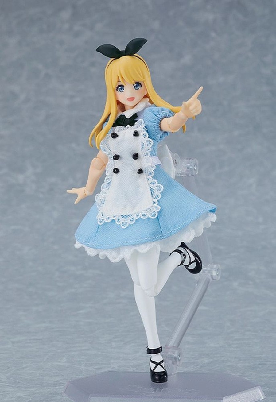 Figma Series Max Factory | Figma Female Body (Alice) With Dress + Apron Outfit - Nendoworld