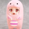 Nendoroid Series Good Smile Company | Nendoroid More: Face Parts Case (Pink Dinosaur) - Nendoworld