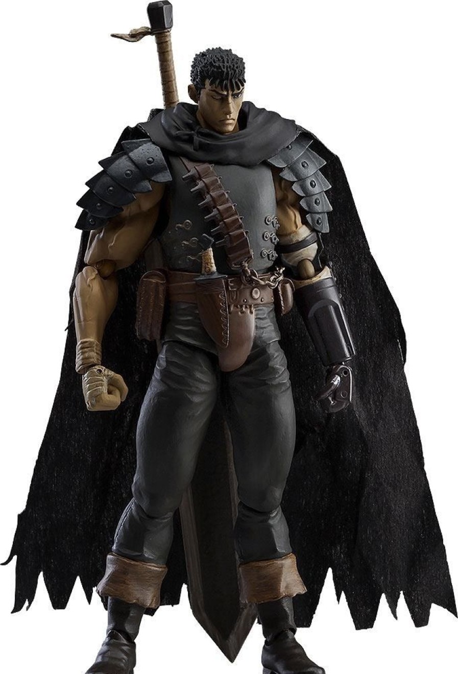 Figma Series Good Smile Company | Berserk Figma Action Figure Guts Black Swordsman Ver. Repaint Edition - Nendoworld