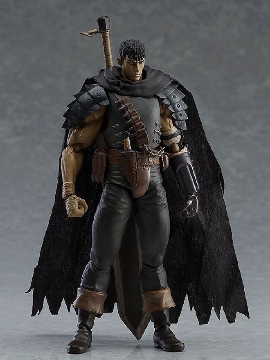 Figma Series Good Smile Company | Berserk Figma Action Figure Guts Black Swordsman Ver. Repaint Edition - Nendoworld